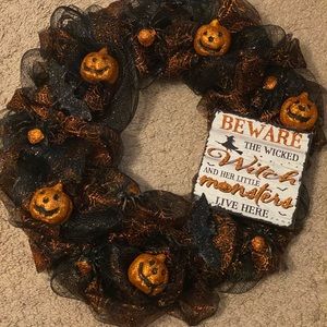 Halloween wreath